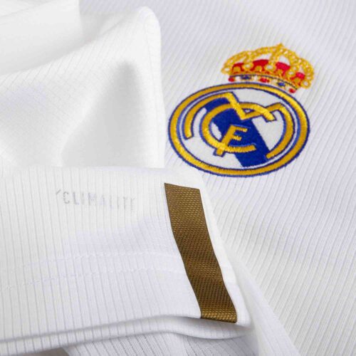 2019/20 adidas Karim Benzema Real Madrid Home L/S Jersey
