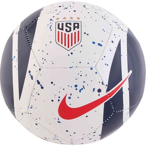 Nike USA Skills Ball – White & Loyal Blue with Speed Red