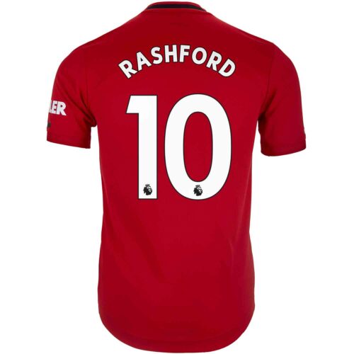 2019/20 adidas Marcus Rashford Manchester United Home Authentic Jersey