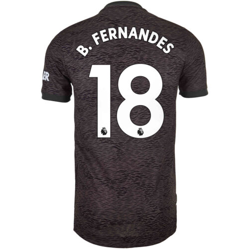 2020/21 adidas Bruno Fernandes Manchester United Away Authentic Jersey