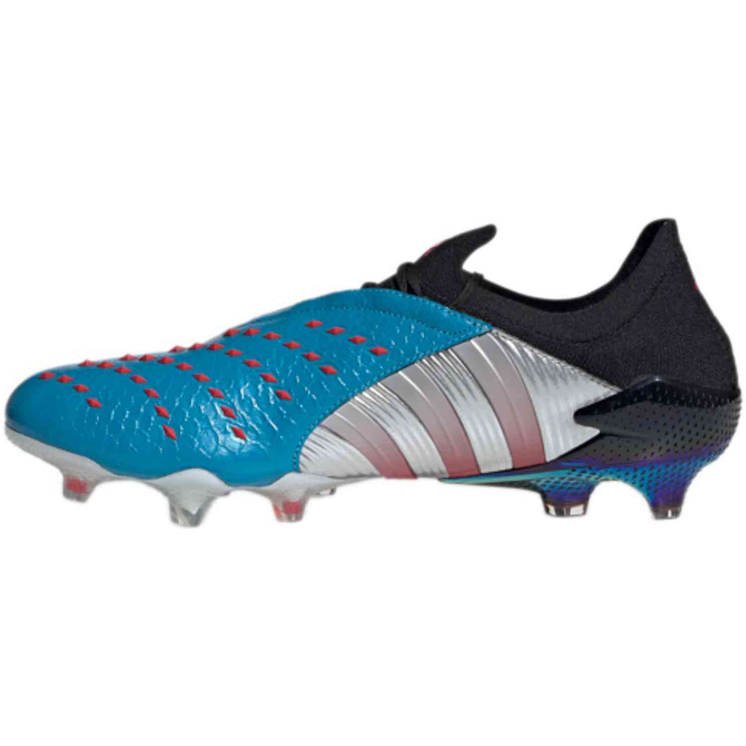 adidas Predator Archive FG - Core Black/Footwear White/Red - SoccerPro