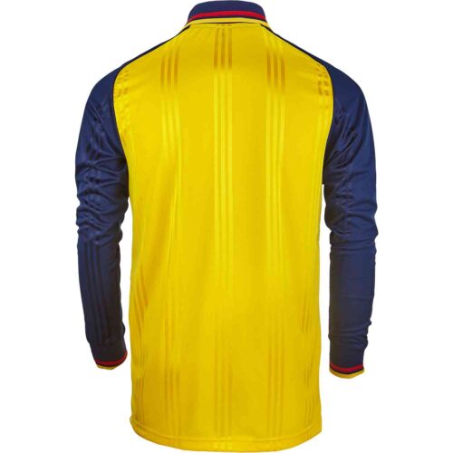adidas Arsenal L/S Retro Jersey – Equipment Yellow/Collegiate Navy