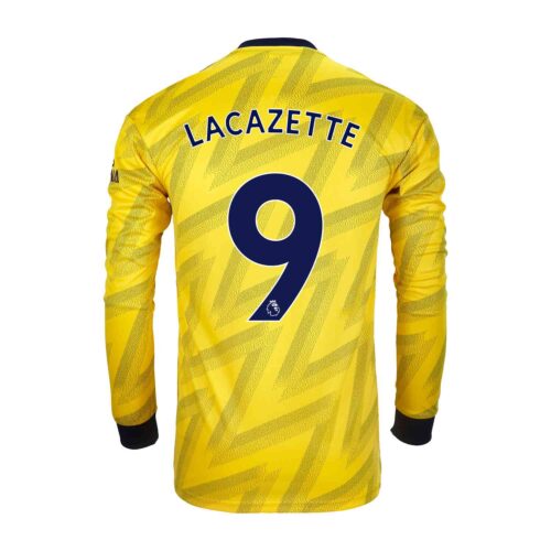 2019/20 adidas Alexandre Lacazette Arsenal Away L/S Stadium Jersey