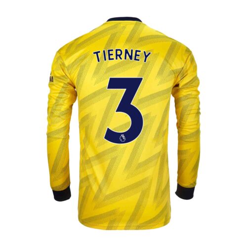 2019/20 adidas Kieran Tierney Arsenal Away L/S Stadium Jersey