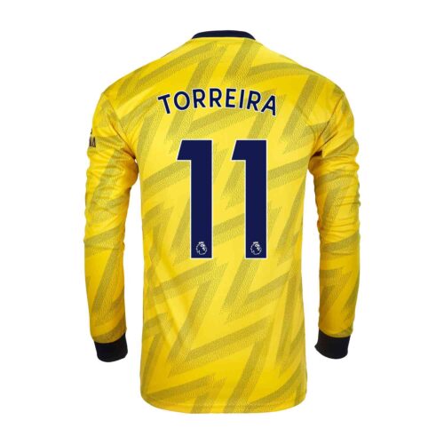2019/20 adidas Lucas Torreira Arsenal Away L/S Stadium Jersey