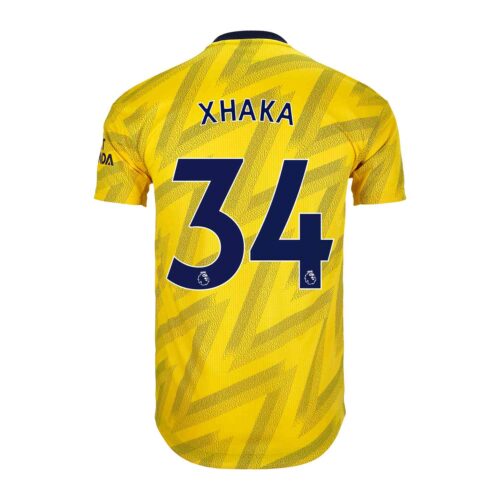 2019/20 adidas Granit Xhaka Arsenal Away Authentic Jersey