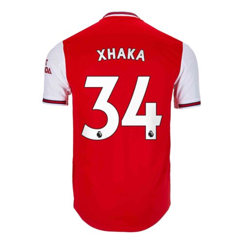 2019/20 adidas Granit Xhaka Arsenal Home Authentic Jersey