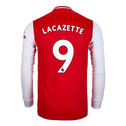 2019/20 adidas Alexandre Lacazette Arsenal Home L/S Jersey