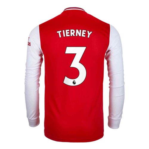 2019/20 adidas Kieran Tierney Arsenal Home L/S Jersey