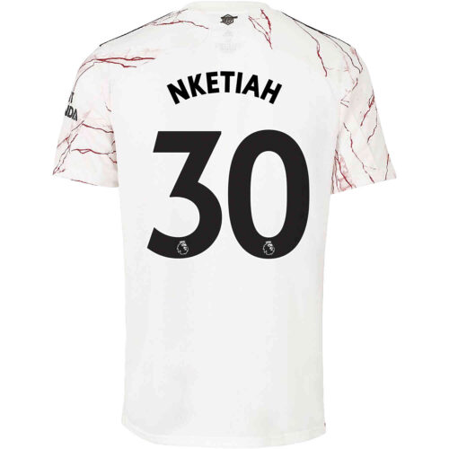 2020/21 adidas Eddie Nketiah Arsenal Away Jersey