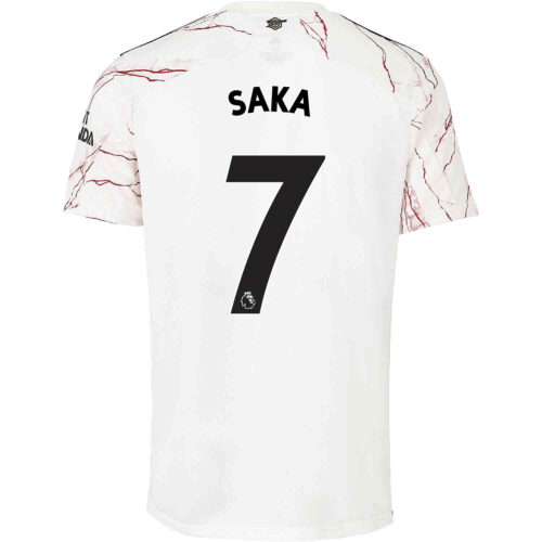 2020/21 adidas Bukayo Saka Arsenal Away Jersey