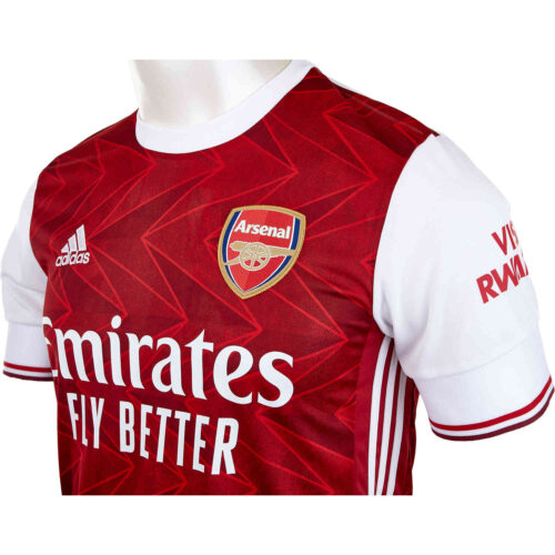 2020/21 adidas Willian Saliba Arsenal Home Jersey - SoccerPro