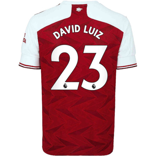 2020/21 adidas David Luiz Arsenal Home Jersey