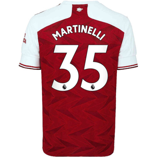2020/21 adidas Gabriel Martinelli Arsenal Home Jersey