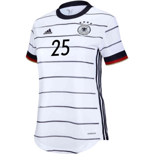 2020 Womens adidas Thomas Muller Germany Home Jersey