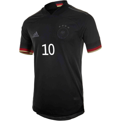 2021 adidas Serge Gnabry Germany Away Authentic Jersey