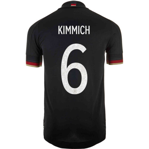 2021 adidas Joshua Kimmich Germany Away Authentic Jersey
