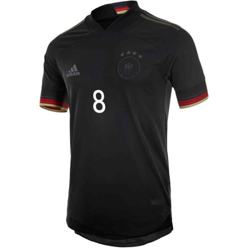 2021 adidas Toni Kroos Germany Away Authentic Jersey
