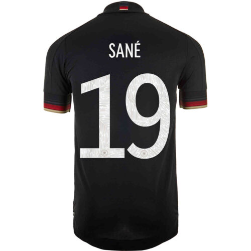 2021 adidas Leroy Sane Germany Away Authentic Jersey