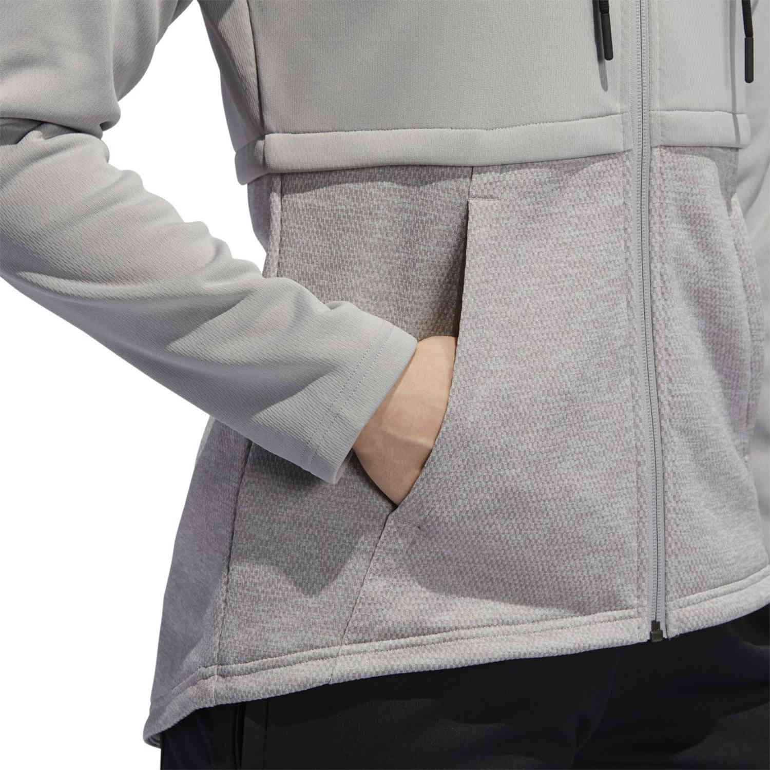 Womens adidas Team Issue Lifestyle Full zip Hoodie MGH Solid