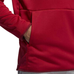 adidas Team Issue Lifestyle Badge of Sport Hoodie Active Maroon