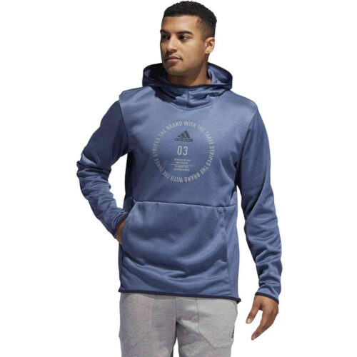 adidas Team Issue Lifestyle Badge of Sport Hoodie – Tech Ink