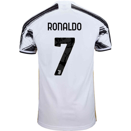 2020/21 Kids adidas Cristiano Ronaldo Juventus Home Jersey