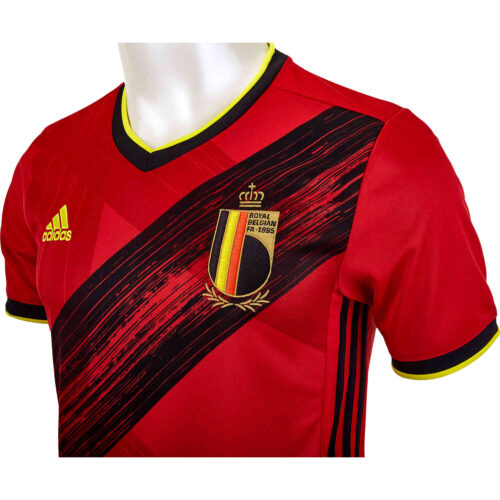 2020 adidas Kevin De Bruyne Belgium Home Jersey