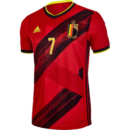 2020 adidas Kevin De Bruyne Belgium Home Jersey