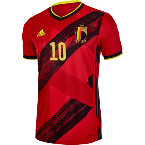 2020 adidas Eden Hazard Belgium Home Jersey