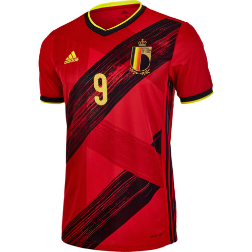 2020 adidas Romelu Lukaku Belgium Home Jersey