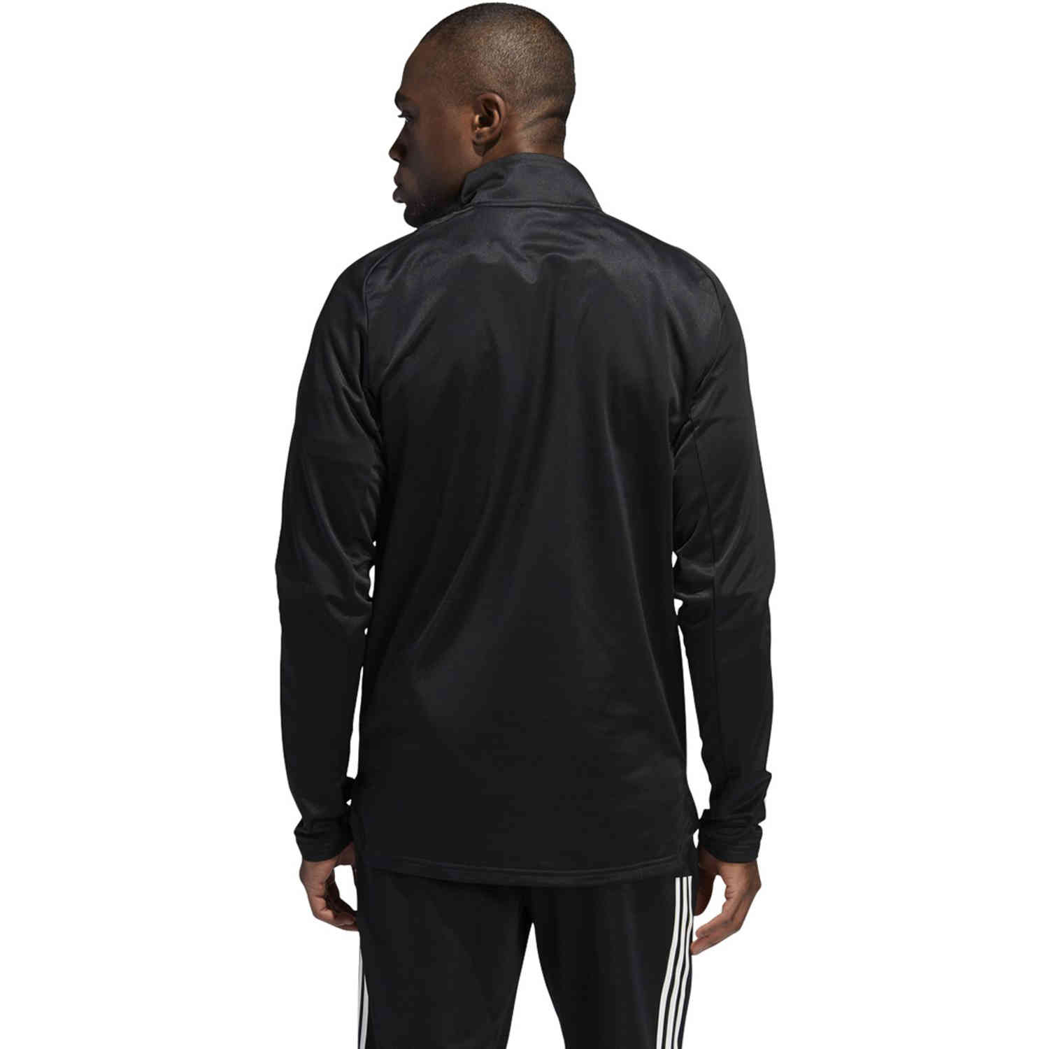 adidas Condivo 20 Warm 1/4 zip Training Top - Black/White - SoccerPro