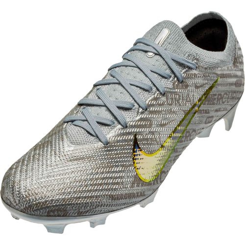 Nike Zoom Mercurial Vapor 15 Elite XXV SE FG – Metallic Silver & Black
