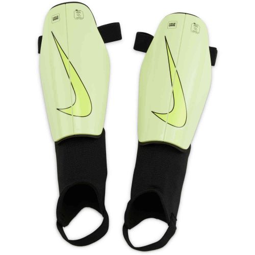 Nike Charge Club Shin Guards – Barely Volt & Black with Volt
