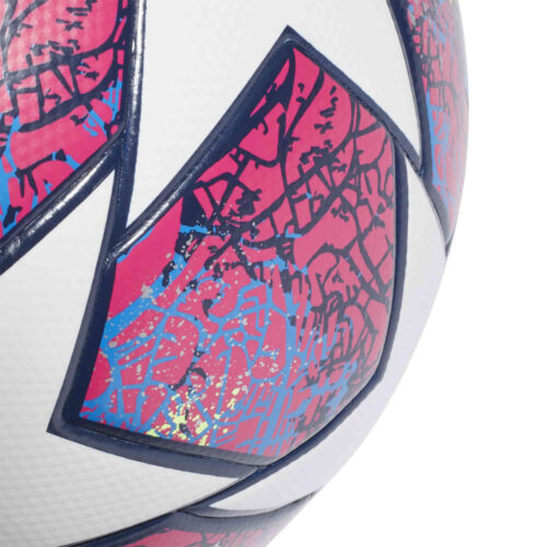 adidas Finale Istanbul League Soccer Ball – White & Pantone with Collegiate Royal