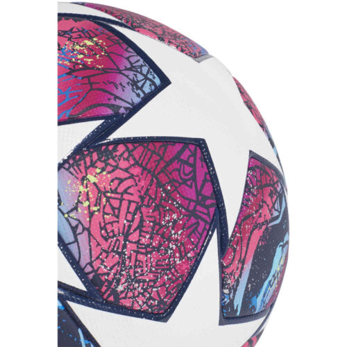 adidas Finale Istanbul Pro Official Match Soccer Ball – White & Pantone with Collegiate Royal