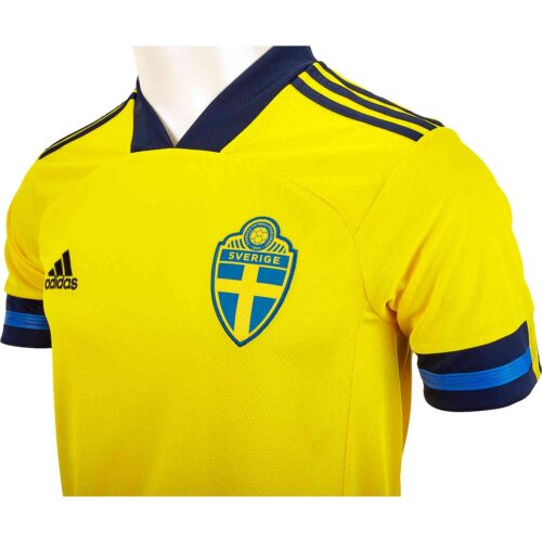 2020 adidas Sweden Home Jersey