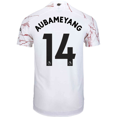 2020/21 adidas Pierre-Emerick Aubameyang Arsenal Away Authentic Jersey