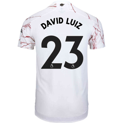 2020/21 adidas David Luiz Arsenal Away Authentic Jersey