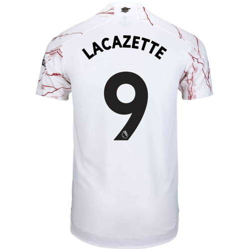 2020/21 adidas Alexandre Lacazette Arsenal Away Authentic Jersey