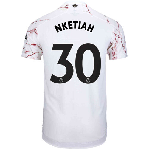 2020/21 adidas Eddie Nketiah Arsenal Away Authentic Jersey