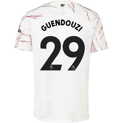 2020/21 Kids adidas Matteo Guendouzi Arsenal Away Jersey