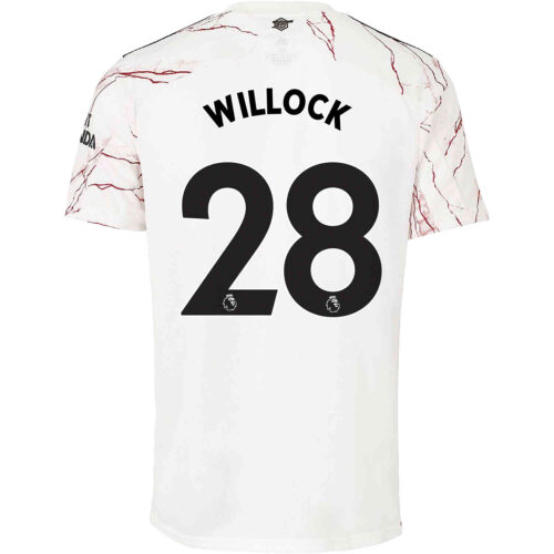 2020/21 Kids adidas Joe Willock Arsenal Away Jersey