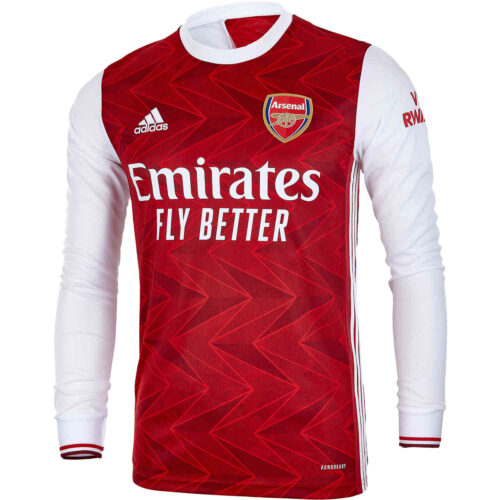 2020/21 adidas Thomas Partey Arsenal Home L/S Stadium Jersey