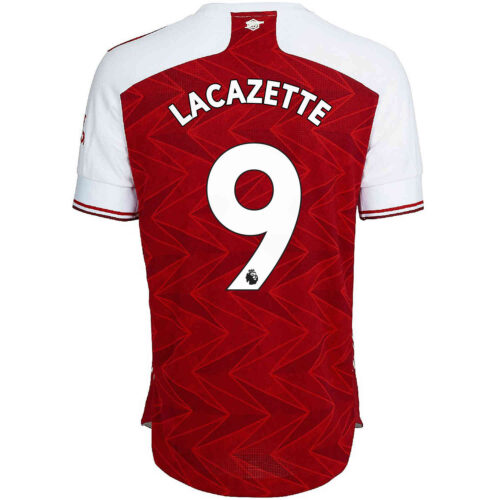 2020/21 adidas Alexandre Lacazette Arsenal Home Authentic Jersey