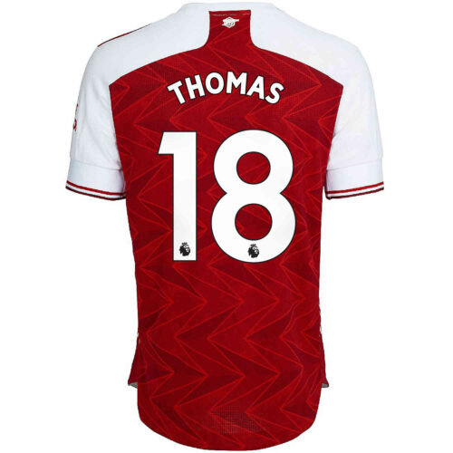 2020/21 adidas Thomas Partey Arsenal Home Authentic Jersey