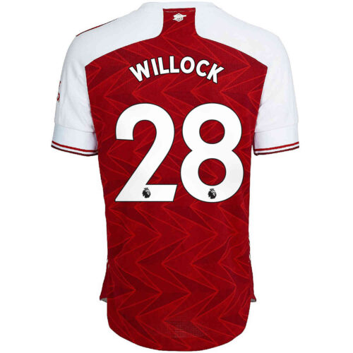 2020/21 adidas Joe Willock Arsenal Home Authentic Jersey