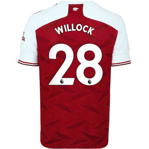 2020/21 Kids adidas Joe Willock Arsenal Home Jersey