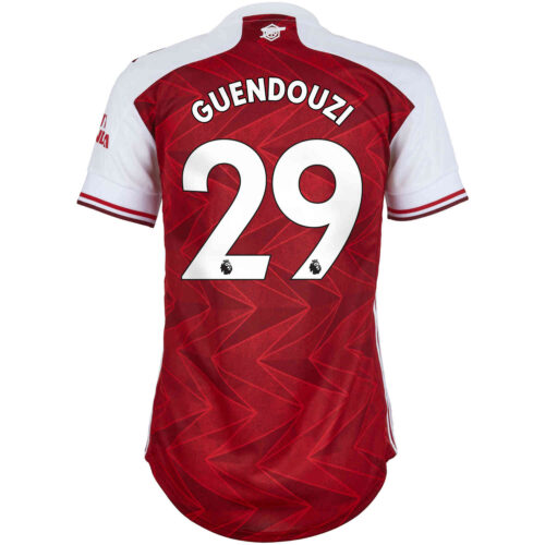 2020/21 Womens adidas Matteo Guendouzi Arsenal Home Jersey