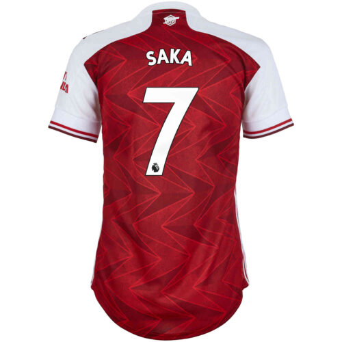 2020/21 Womens adidas Bukayo Saka Arsenal Home Jersey